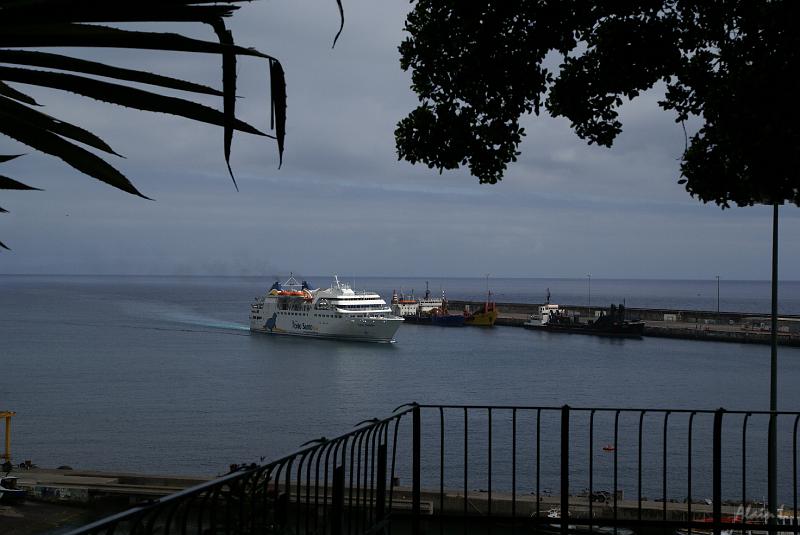 DSC04521.JPG - Arrivée du ferry en provenance de Porto Santo, une autre île de l'archipèle de Madère