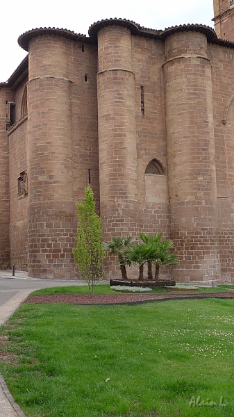 P1490015.JPG - L'église Santa María la Real à Nájera