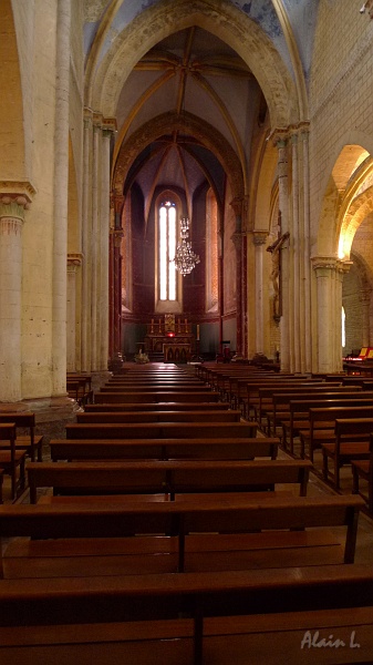 P1400008.JPG - L'église Saint-André de Sauveterre-de-Béarn