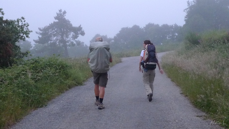 P1680002.JPG - François et Sara en route vers San Xil et le Alto de Riocabo